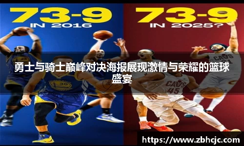 勇士与骑士巅峰对决海报展现激情与荣耀的篮球盛宴